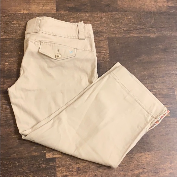 American Eagle Outfitters Pants - American Eagle Stretch Capris